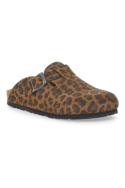 Ciabatte Chiuse Animalier con Sottopiede in Pelle Made in Italy PITTARELLO TIERRA 335A013PR