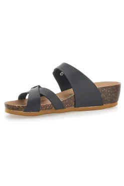 Ciabatte con Zeppa Nere Bio Up 22313