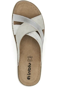 Ciabatte Ghiaccio con Sottopiede in Pelle INBLU 45 CN