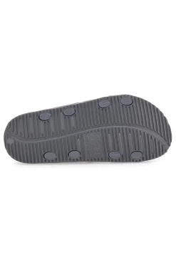 Ciabatte grigie in gomma con doppio cinturino 2T2L 72593
