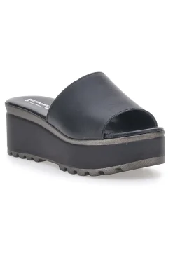 Ciabatte in vere pelle nere PITTARELLO LOVE 3000101