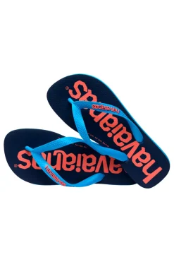 Ciabatte Infradito Havaianas Top Logomania Turchese