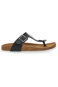 Ciabatte Infradito Nere in Vera Pelle Made in Italy Pittarello Tierra 335A2177SR