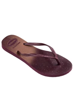Ciabatte Infradito Purple In Gomma Havaianas Slim Gloss Fc