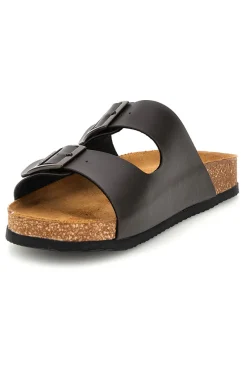 Ciabatte Marroni con Doppia Fibbia Superga S31C371
