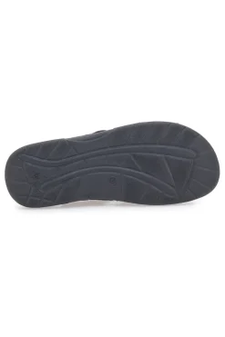 Ciabatte marroni con fasce incrociate comfort Jerpoint 609PSSK