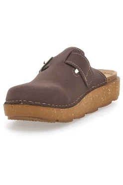 Ciabatte Marroni con Sottosuola in Pelle INBLU 24 ED