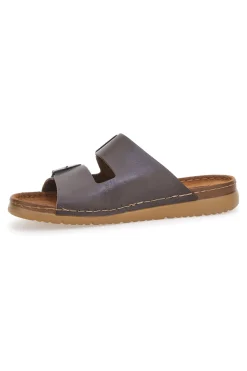 Ciabatte Marroni In Vera Pelle da Uomo Jerpoint 9303
