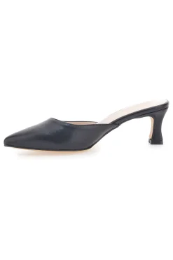 Ciabatte Mules Nere Con Tacco Pittarello Glam 3620
