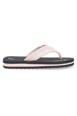 Ciabatte nere con fascia rosa Australian AU24W409