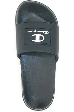 Ciabatte Nere Con Fascia Champion Arubo Box Slide