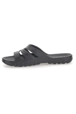 Ciabatte nere monoscocca con logo EVERLAST EV064