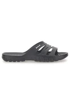 Ciabatte nere monoscocca con logo EVERLAST EV064