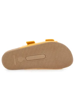 Ciabatte Ocra con Doppia Fibbia Made in Italy PITTARELLO TIERRA 335A20630SR