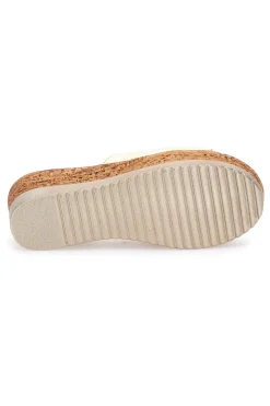 Ciabatte Oro con Fascia in Pelle Made in Italy PITTARELLO 233170428