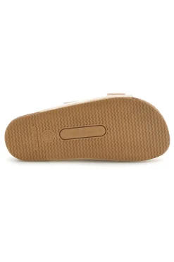 Ciabatte oro sottopiede in vera pelle Pittarello tierra 335A20630SR