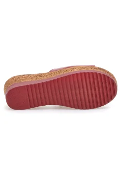Ciabatte Platform Rosse Pittarello Love 2331