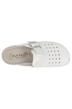 Ciabatte professionali bianche con cinturino regolabile Fly Flot 90510J34EA
