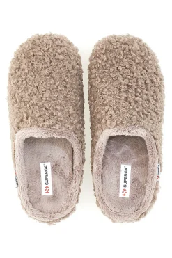 Ciabatte Taupe con Plantare estraibile Superga 10733