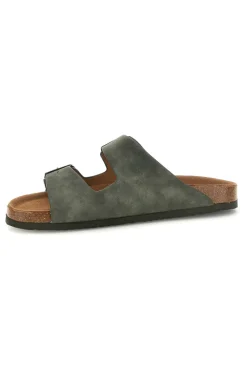 Ciabatte Verdi con Doppia Fibbia Superga S11U171