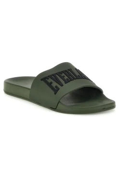 Ciabatte verdi con logo Everlast EV068