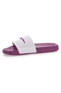 Ciabatte Viola con Fascia Bianca CHAMPION DTN21 G PS