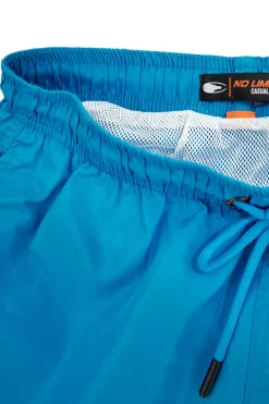 Costume da bagno azzurro con tasche laterali e tasca posteriore No limits MASS001S25