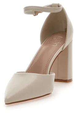 Décolleté Beige A Punta con Cinturino Alla Caviglia MON DIEU DO19813
