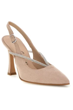 Décolleté beige con cinturino Francesca gritti 100