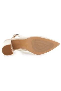 Décolleté Beige Slingback con Tacco Medio PITTARELLO Glam 2264