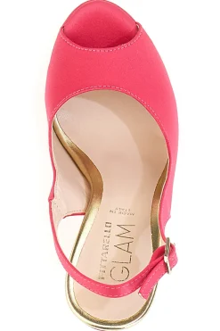 Décolleté con Punta Aperta Pittarello Glam 1164 Fuxia