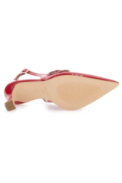 Décolleté Mary Jane Rosso Fuoco Pittarello Glam 3591