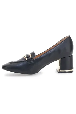 Décolleté nere con morsetto dorato Mariella Burani 51811C677