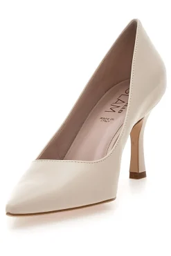 Décolleté panna con tacco Pittarello Glam 3866