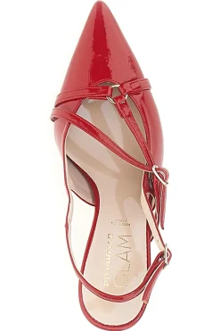 Décolleté Rosse Slingback a Punta PITTARELLO GLAM 3831