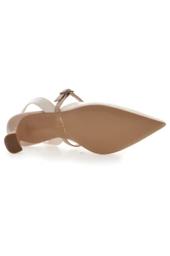 Décolleté Slingback Panna Pittarello Glam 502
