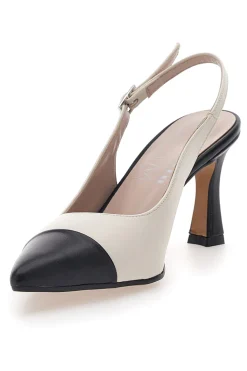 Décolleté Slingback Pittarello Glam Bianche 256