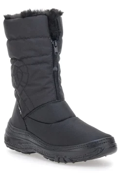 Doposci Neri Con Zip Frontale 2T2L 2355