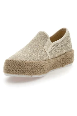 Espadrillas Beige con Pizzo Energy 132
