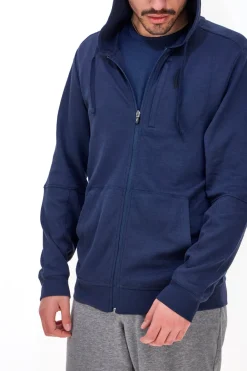 Felpa con Zip Skechers GoKnit Pique Fit Navy