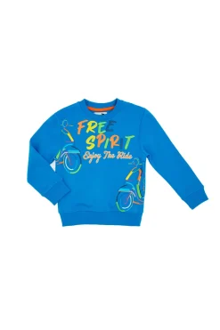 Felpa Pitt Kids 03080 Blu