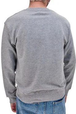 Felpa senza cappuccio Grigio Melange US Golf Club 1354