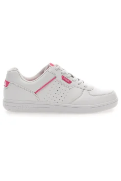 Fila Court Sneakers für Teenager in Weiß und Rosa