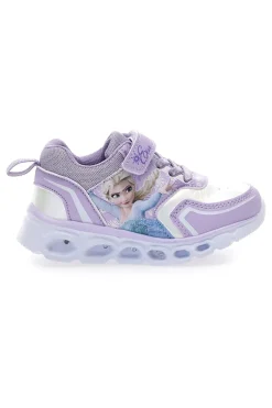 Frozen D4310662S lila Schuhe mit Lichtern und Perlglanzeffekt