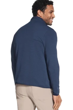 Giacca blu con zip Skechers Hoodless Hoodie Ottoman
