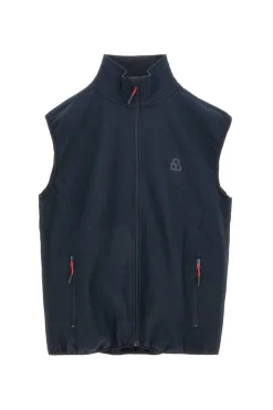 Gilet nero zip intera con tasche Boardman JM1078