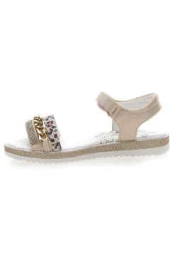 Goldene Sandalen mit Riemen Grazie Girl 14320