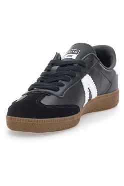 Good Year GY51001 schwarze Leder-Sneaker
