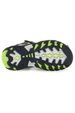 Grüne Sandalen mit Riemenverschluss Pitt Kinder 15111
