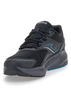 Joma Vitaly Men 2531 Schwarze Laufschuhe mit blauen Details